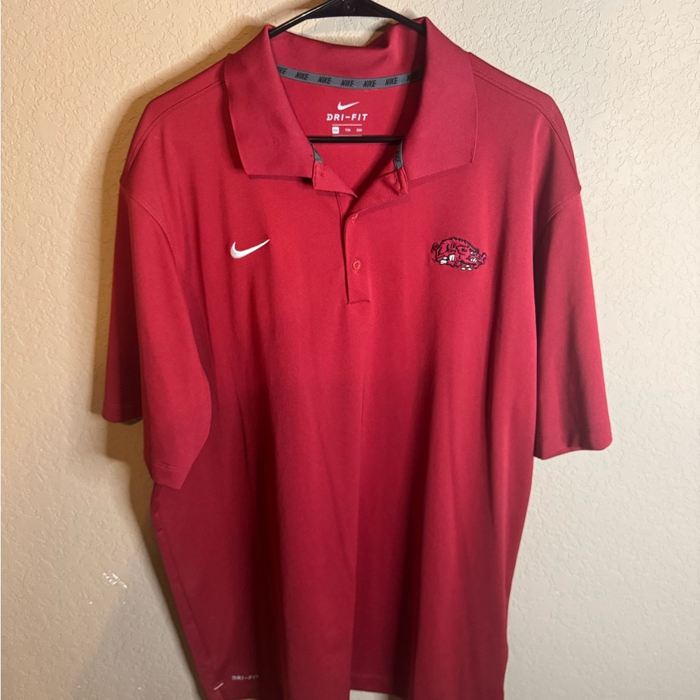 Nike Arkansas Razorback Polo Shirt